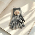 3D Flower Thermal Gloves - DippedShop Wholesale - #7235