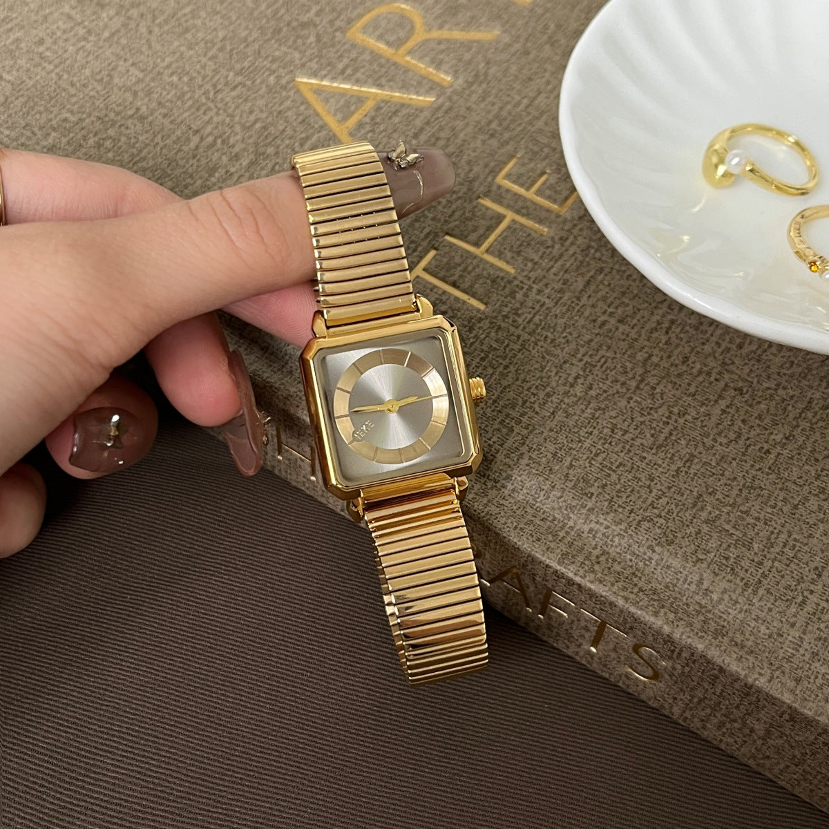 Luxury Square Stainless Watch - DippedShop Wholesale - #7635
