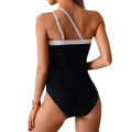 Vintage One-Shoulder Swimsuit - DippedShop Wholesale - #8867