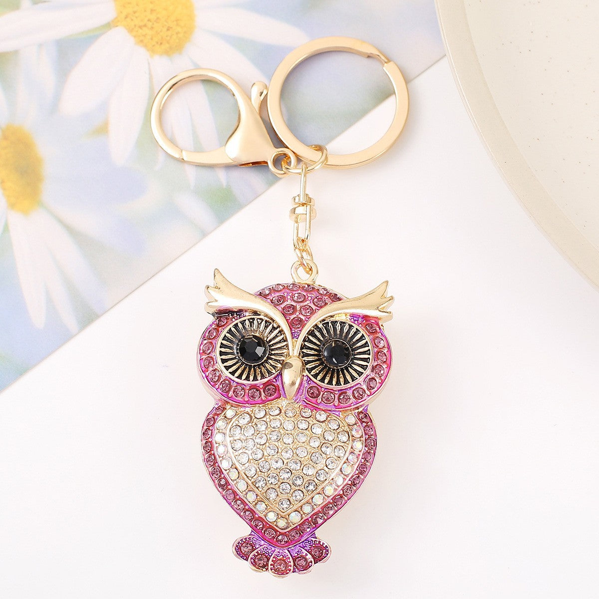 Owl Pendant Bag Charm - DippedShop Wholesale - #2723