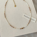 Boho Beaded Choker Necklace - DippedShop Wholesale - #8131