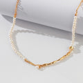 Pearl Chain Choker - DippedShop Wholesale - #8659