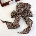 Vintage Leopard Print Silk Scarf 6W6NSI185