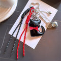 Creative Cat Pendant Rope Braided Bag Charm 6W10BBC369