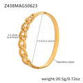Elegant Cubic Zirconia Geometr - DippedShop Wholesale - #6515