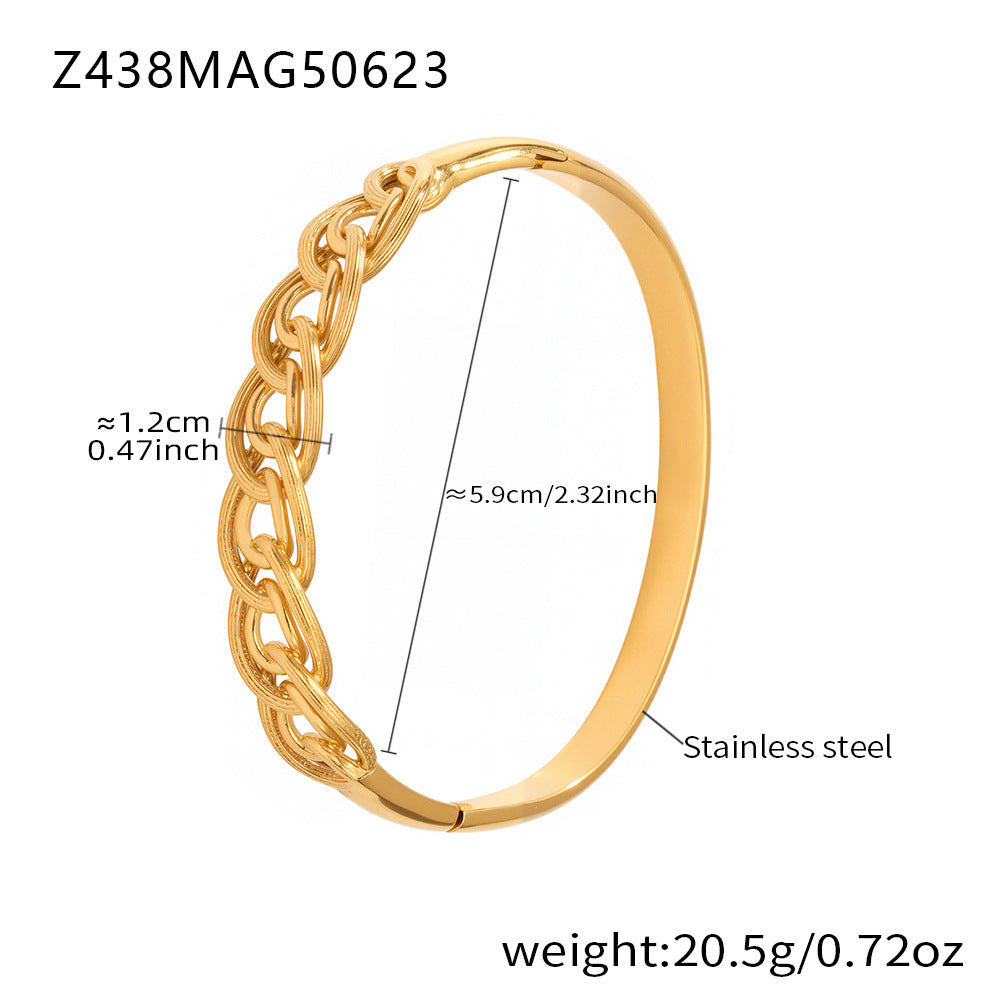 Elegant Cubic Zirconia Geometr - DippedShop Wholesale - #6515