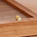 Elegant Gold Plated Sunflower - DippedShop Wholesale - #2899