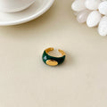 Stylish Gold Plated Rose Motif - DippedShop Wholesale - #5043