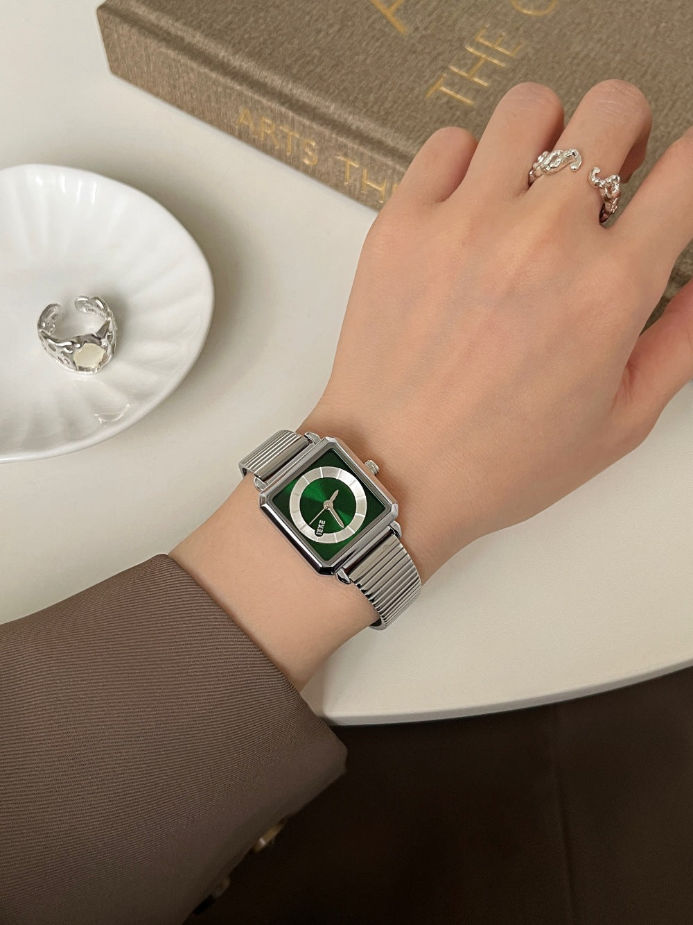 Luxury Square Stainless Watch - DippedShop Wholesale - #7011