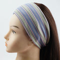 Striped Knitted Ribbed Headband - DippedShop Wholesale - #4771