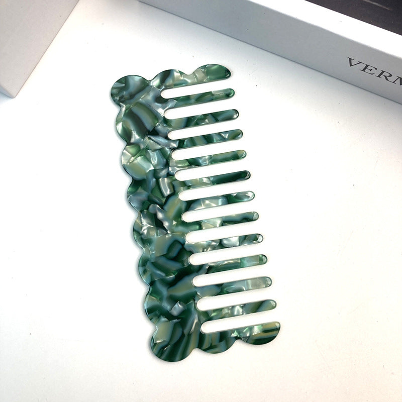 Simple Square Acetate Hair Combs MK2PPM6CT5CB40