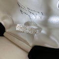 Cubic Zirconia Lace Open Ring - DippedShop Wholesale - #1171