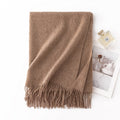 Minimalist Solid Color Wool Scarf 6W6NSW282