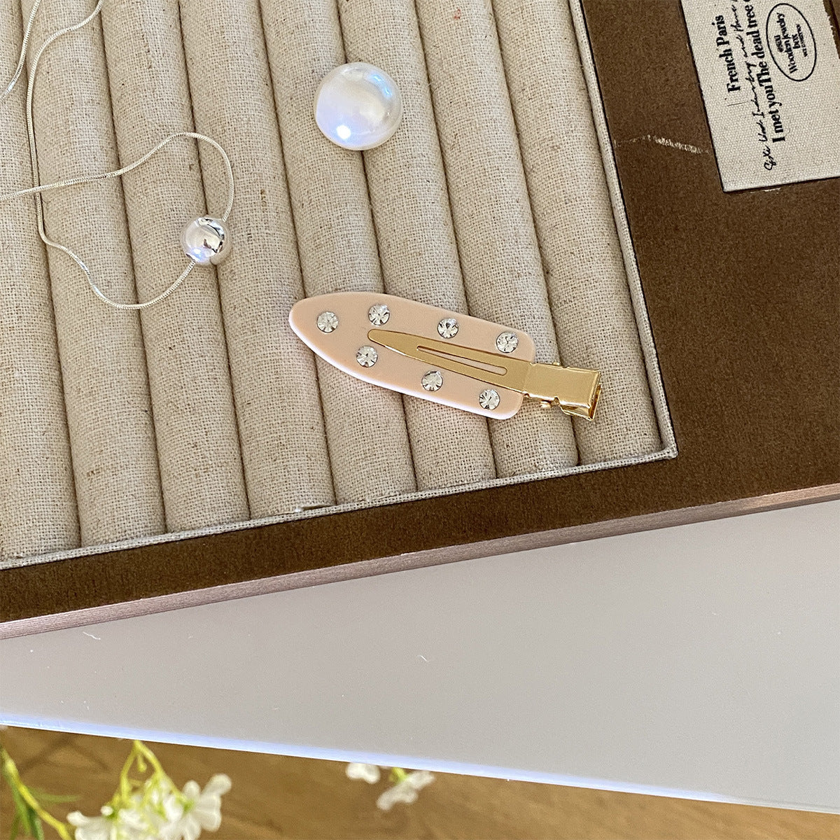 Elegant Flat Hair Clip - DippedShop Wholesale - #7155
