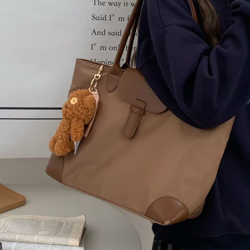 Nylon Tote Shoulder Bag - DippedShop Wholesale - #5139