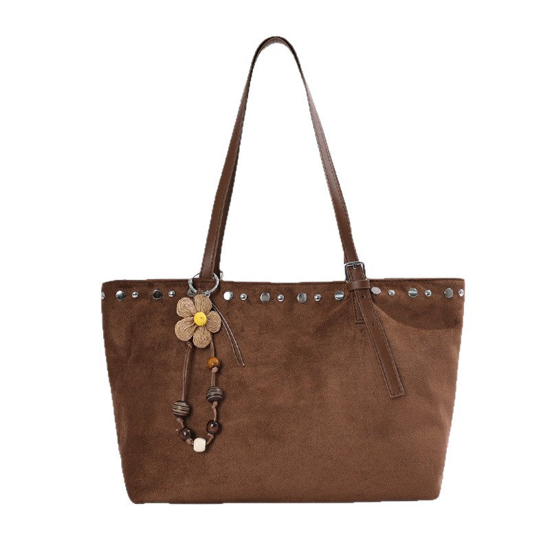 Minimlaist Solid Color Large Capacity Tote Bag 6W10BBG1860