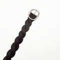 Vintage Twisted Design Wide Leather Belt 6W6JBT165