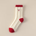 Cute Embroidery Thickened Plush Thermal Socks 6W8FSO898