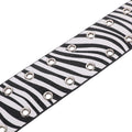 Retro Animal Print Color Contrast Leather Belt 6W6JBT178