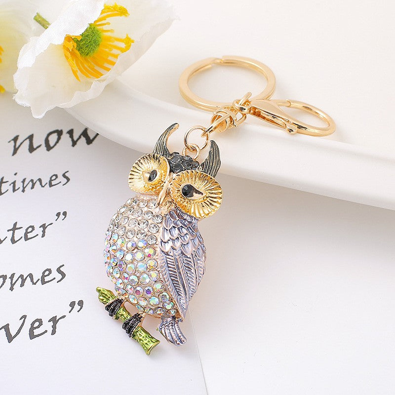 Owl Pendant Bag Charm - DippedShop Wholesale - #9331