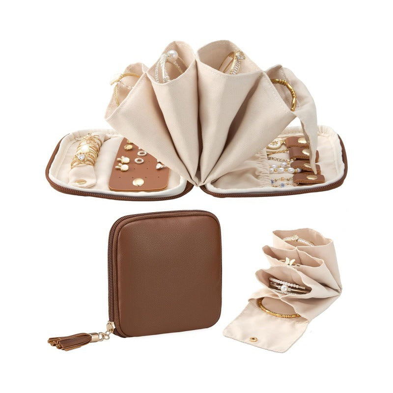 Mini PU Leather Jewelry Organizer Bag 8CW6BOB357L