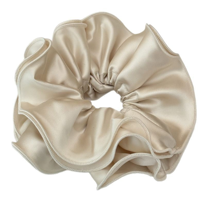Elegant Double Layer Ruffled Elastic Scrunchies 6W6HSR353