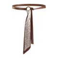 Punk Leather Paisley Belt - DippedShop Wholesale - #4003