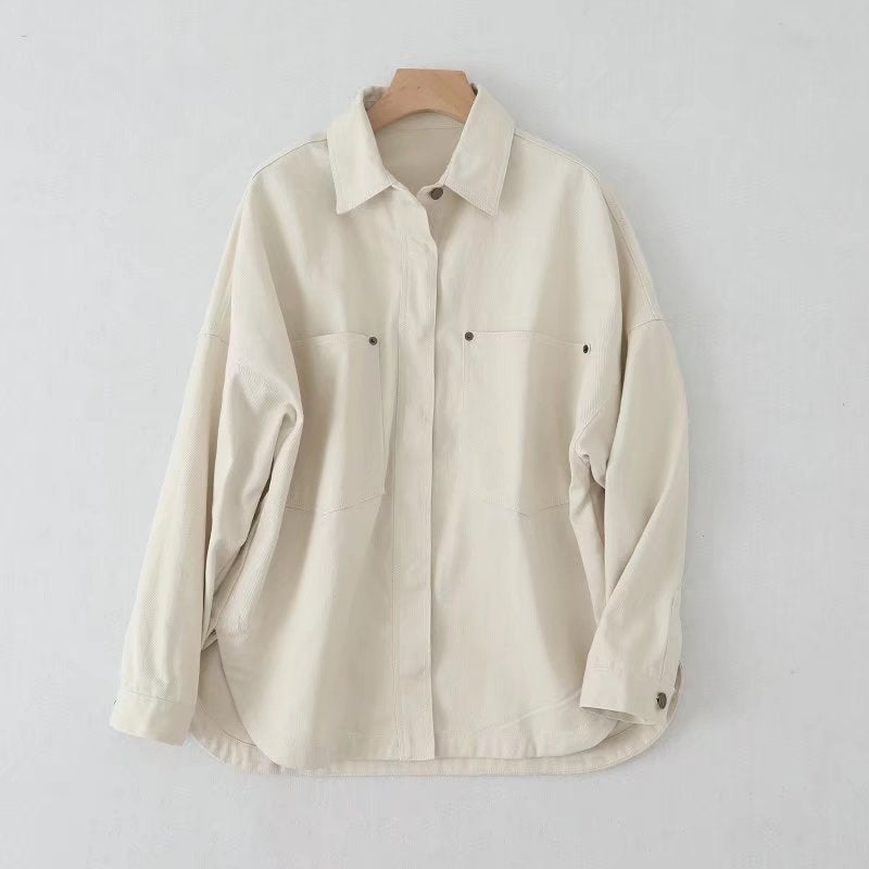 Casual Washed Denim Shirt - DippedShop Wholesale - #1667