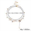 Fashion Double Layered Starifi - DippedShop Wholesale - #9443