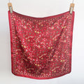 Fresh Floral Print Headscarf Square Scarf MK2BW6W6NSI07