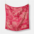Abstract Silk Square Scarf - DippedShop Wholesale - #4803