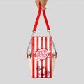 Cute Clear Popcorn Purse Striped Crossbody Bag 6W10BBG2122