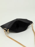 Solid Satin Evening Bag - DippedShop Wholesale - #6659