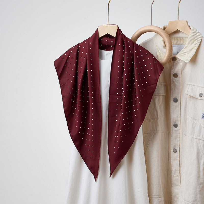 Retro Polka Dot Scarf - DippedShop Wholesale - #9699