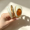 3-Piece Vintage Irregular Resin Bracelet Set 6W6JBR576