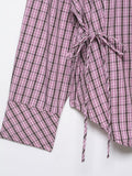 Plaid Long Sleeve Shirt - DippedShop Wholesale - #0547