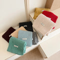 Winter Soft Wool-Blend Warm Knit Scarf 6W6NSC95