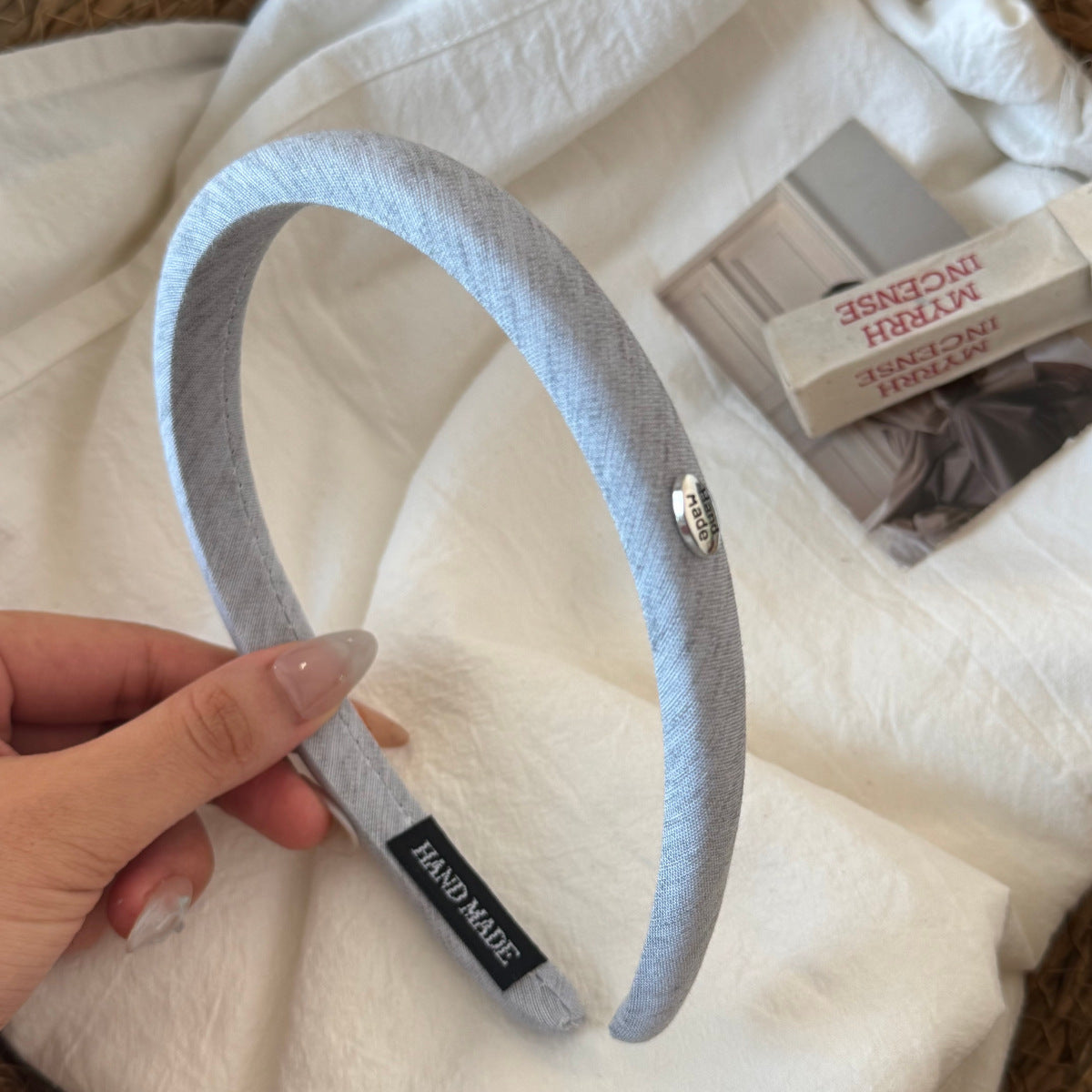 Simple Solid Color Non-slip Headband 6W6HBD399