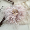 Fluffy Plush Hair Claw - DippedShop Wholesale - #0467