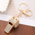 Rhinestone Whistle Keychain - DippedShop Wholesale - #1107