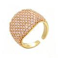 Colorful Sparkly Rhinestone Open Adjustable Ring 6W6JRG295