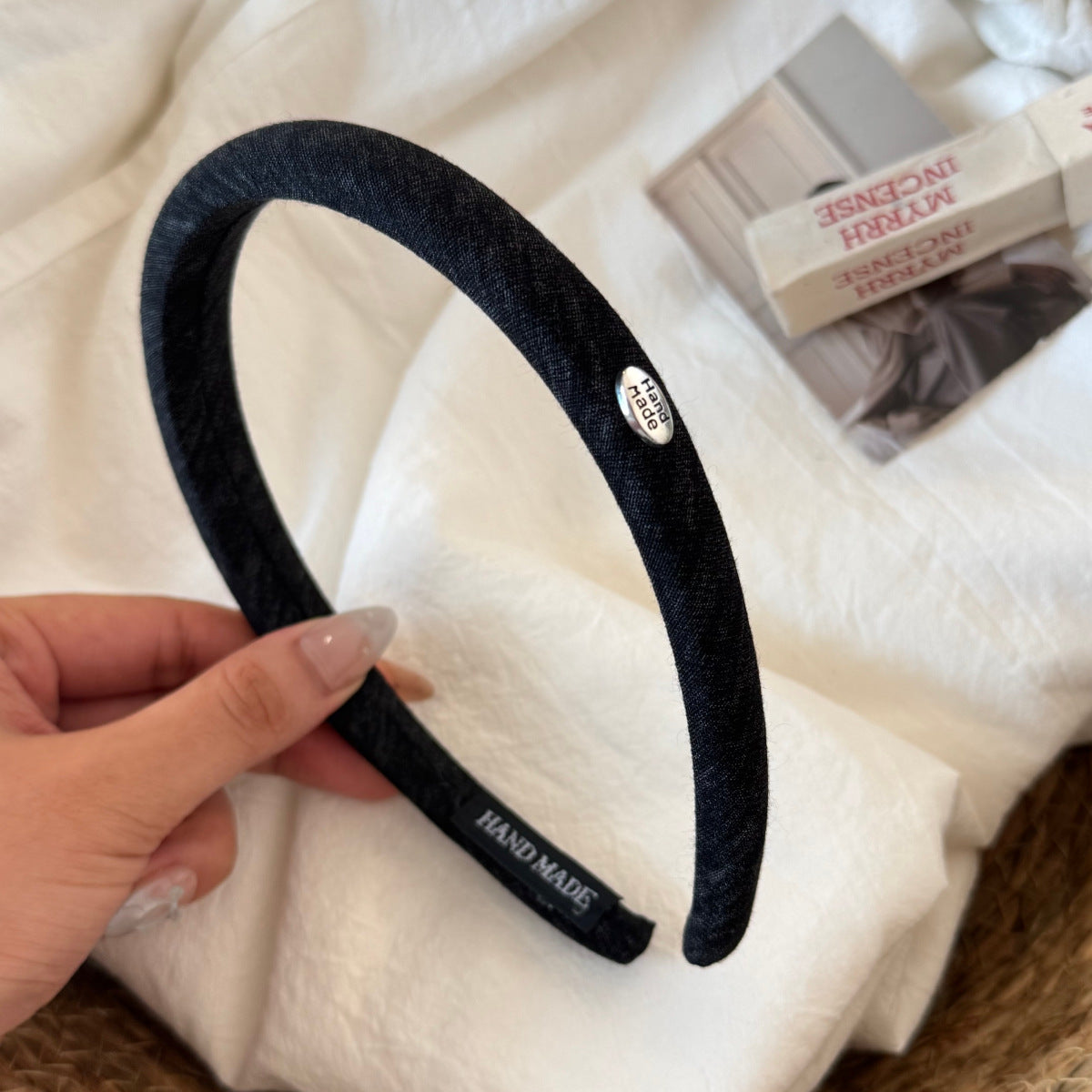 Simple Solid Color Non-slip Headband 6W6HBD399