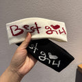 Casual Letter Print Stretch Headband - DippedShop Wholesale - #4595