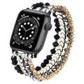 Multi Layer Crystal Beaded Chain Watch Band 6W6JWA90