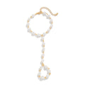 Cubic Zircon Hand Chain Bracelet - DippedShop Wholesale - #2851