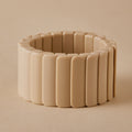 Gold Geometric Stretch Bracelet - DippedShop Wholesale - #0691