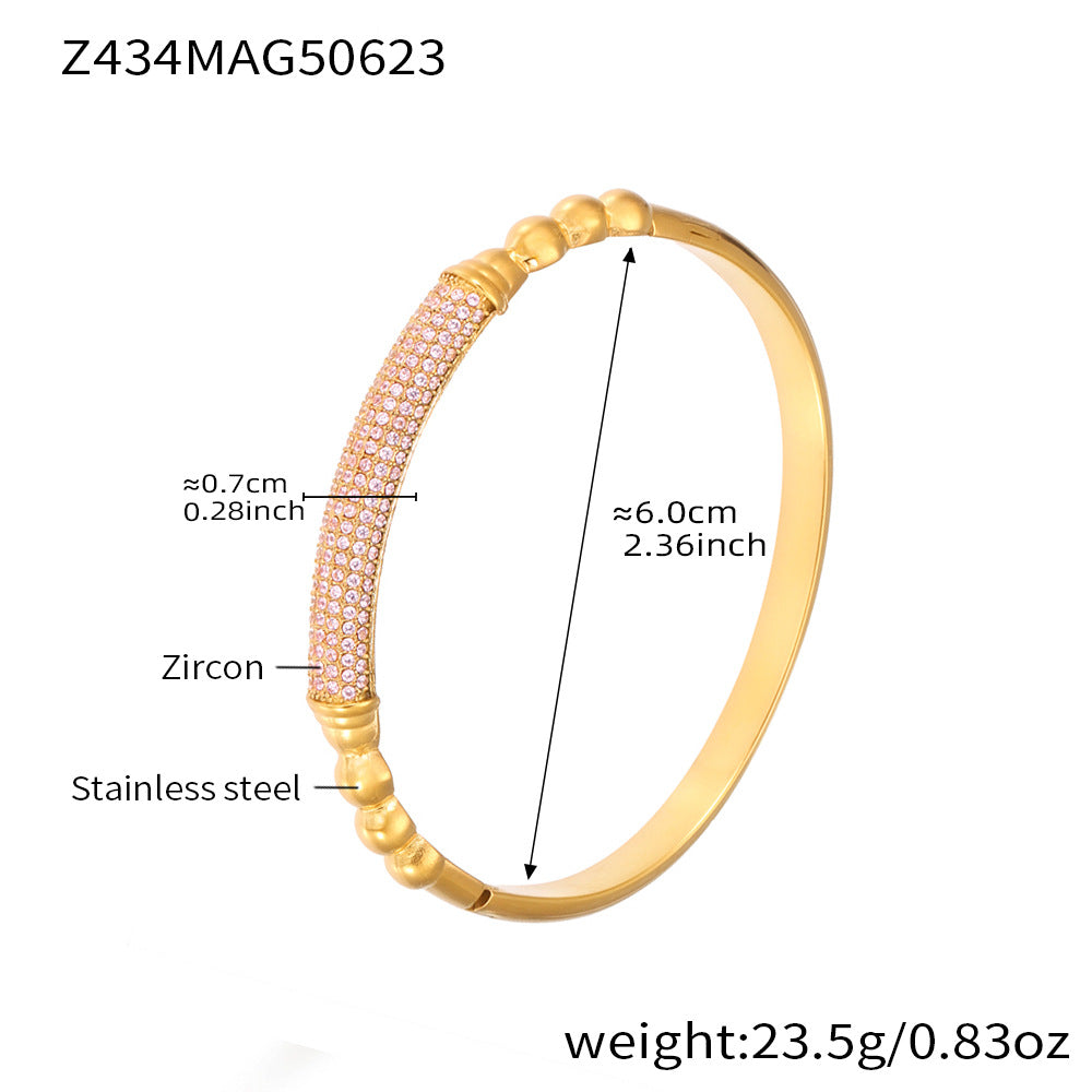 Elegant Cubic Zirconia Geometr - DippedShop Wholesale - #3299