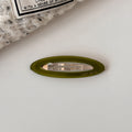Minimalist Oval Hair Clip - DippedShop Wholesale - #5971