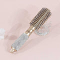 Sparkly Rhinestone Round Barrel Hair Brush 6C5CB159