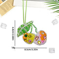 Cute Cartoon Rhinestones Horse Pendant Bag Charm 6W10BBC803